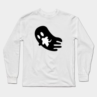 Ghost Carrying Meeple Board Games Long Sleeve T-Shirt